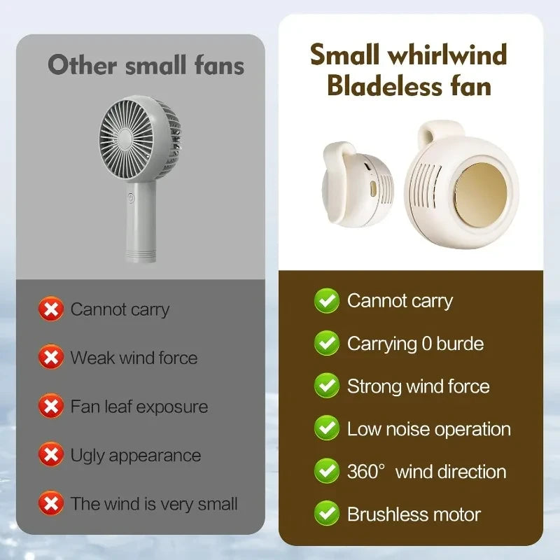 Portable Clip-On Waist Fan