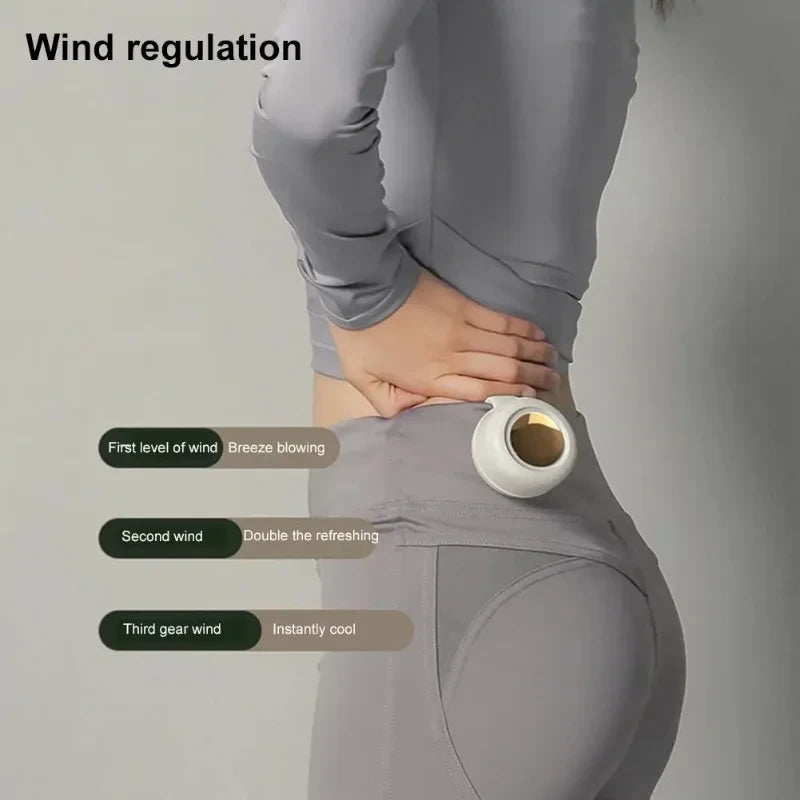 Portable Clip-On Waist Fan