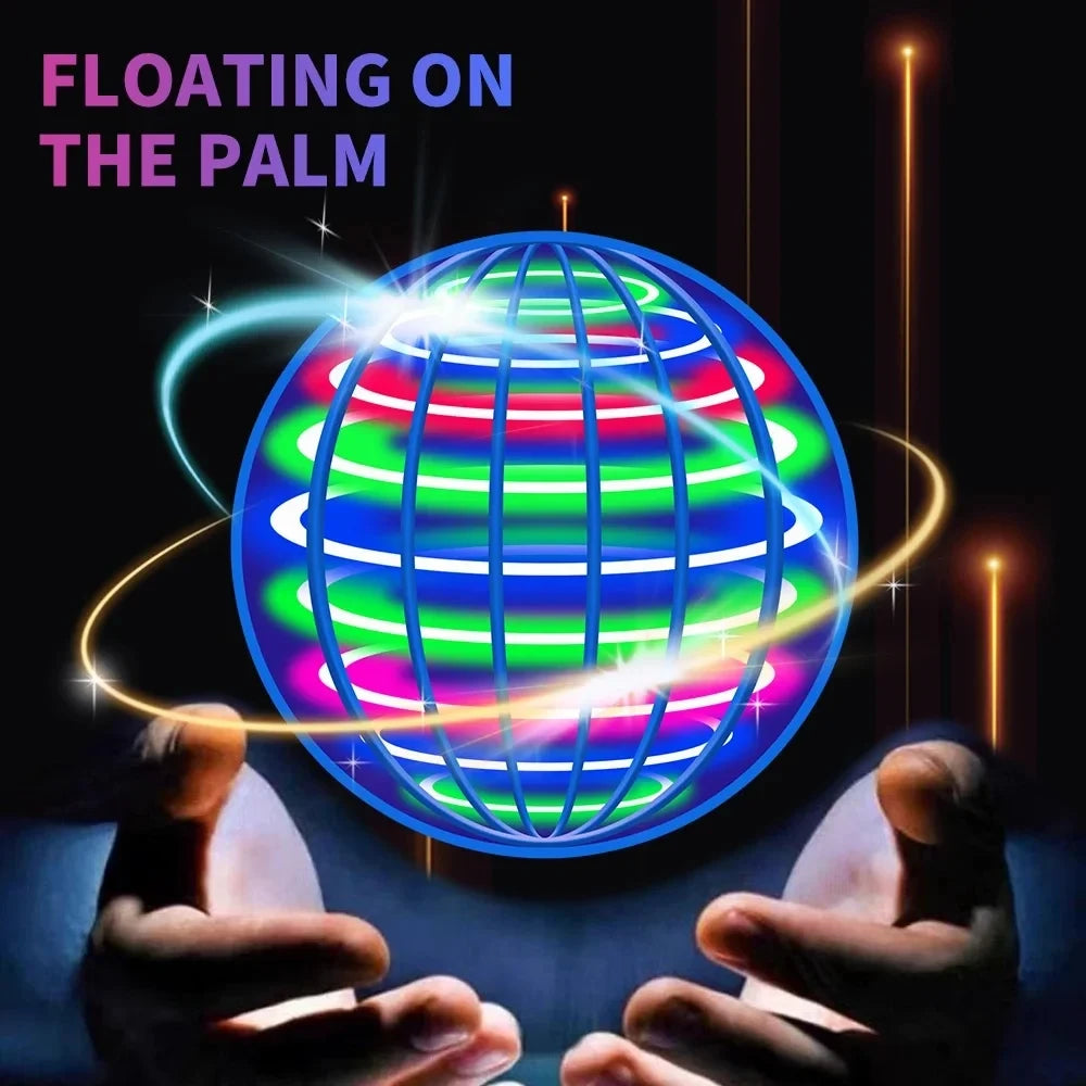 Spinning LED Flying Ball