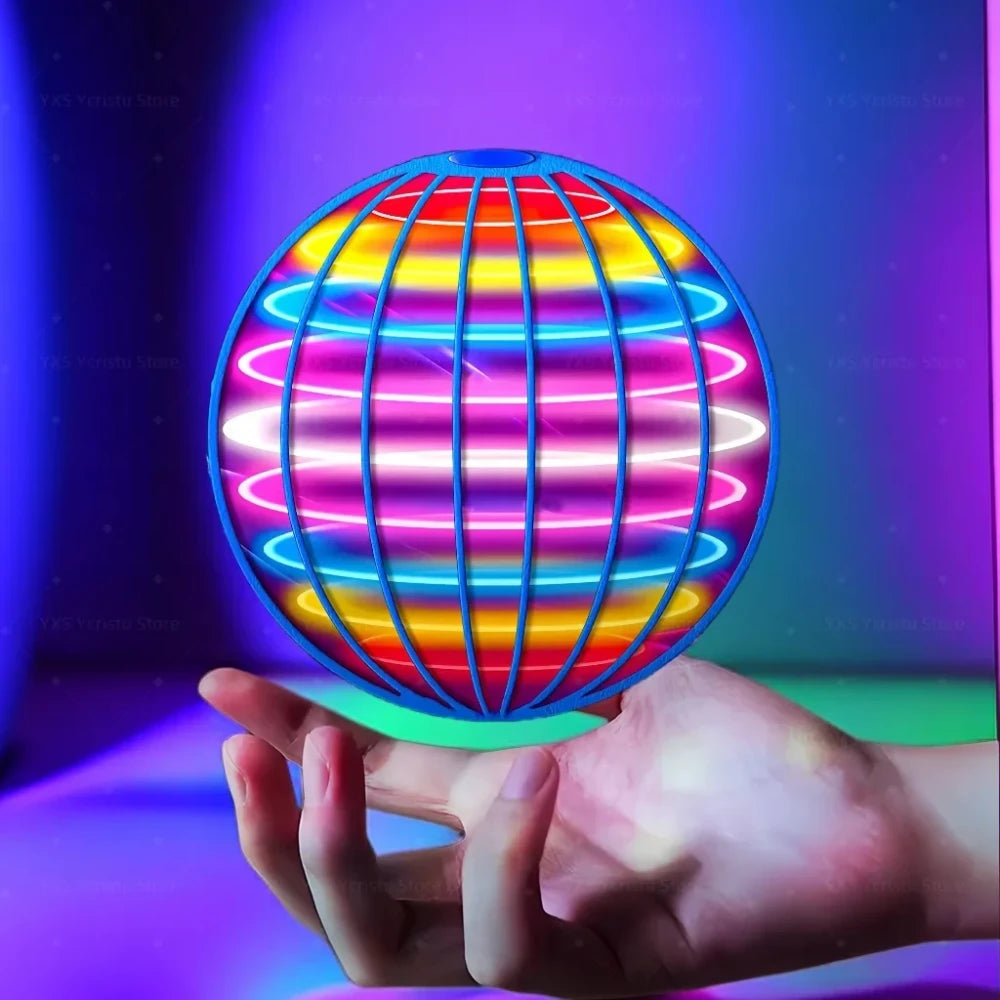 Spinning LED Flying Ball