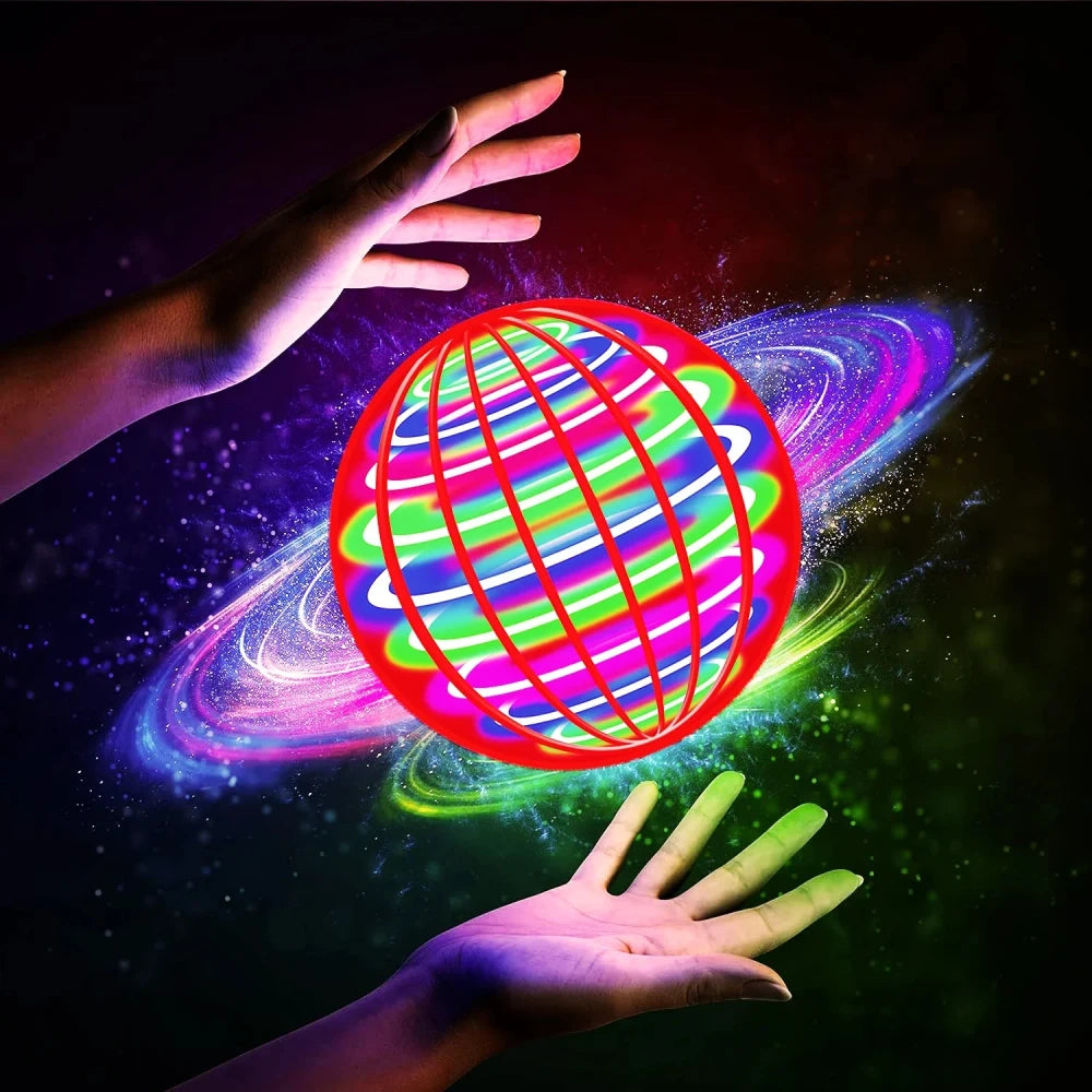 Spinning LED Flying Ball