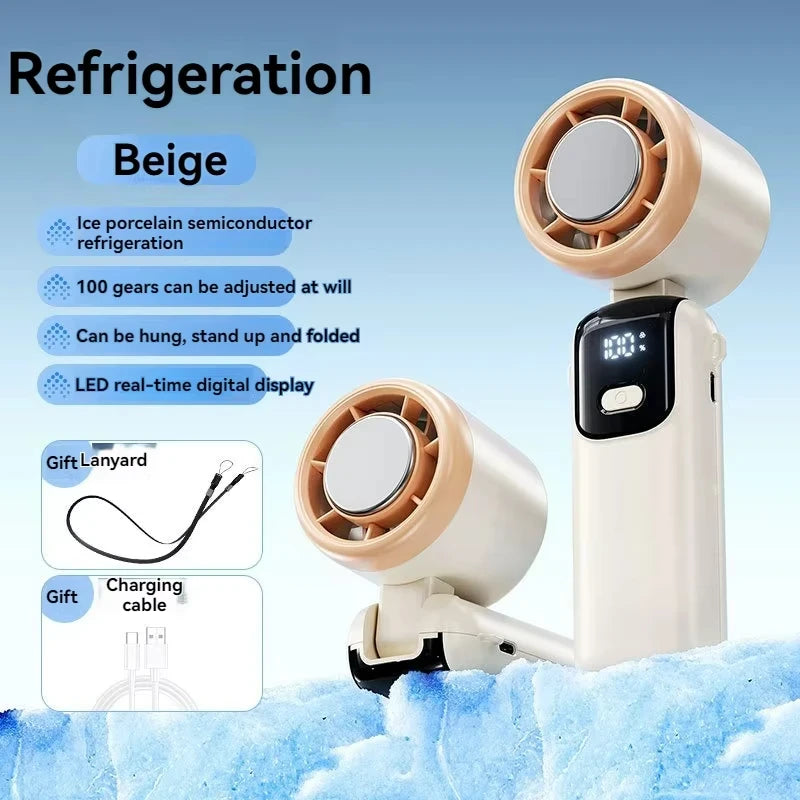 Portable Hanging Neck Fan